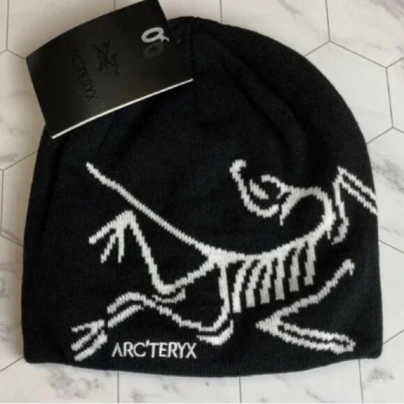 Arc\'teryx Black Beanie Birdhead Toque New